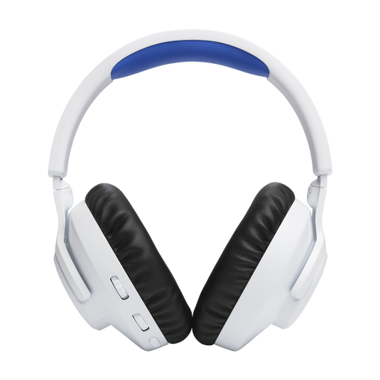 JBL Quantum 360P Console Wireless - White - Wireless over-ear console gaming headset with detachable boom mic - Back image number null