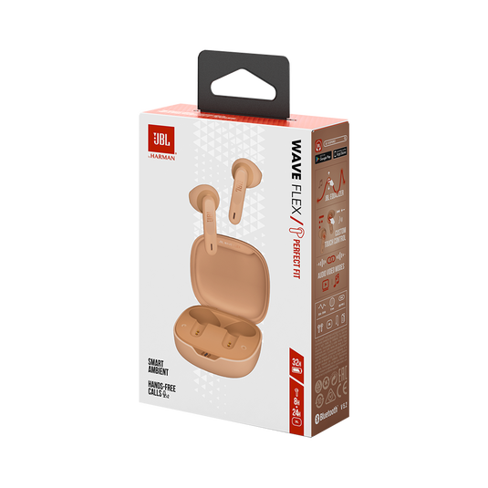 JBL Wave Flex - Beige - True wireless earbuds - Detailshot 15 image number null
