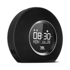 JBL Horizon - Black - Bluetooth clock radio with USB charging and ambient light - Hero