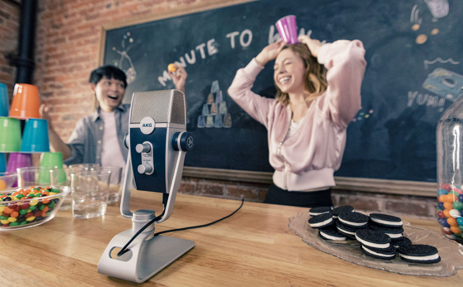 AKG Lyra Einfache Einstellung mit dem Smartphone, Tablet, PC/Mac - Image