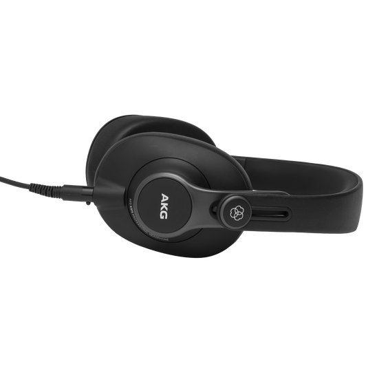 K371 - Black - Over-ear, closed-back, foldable studio headphones - Left image number null