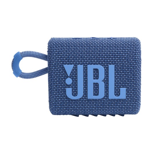 JBL Go 3 Eco - Blue - Ultra-portable Waterproof Speaker - Front image number null