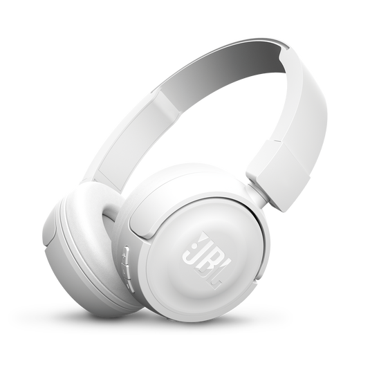 JBL T450BT - White - Wireless on-ear headphones - Hero image number null