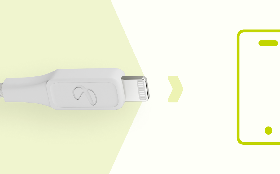 InstantConnect USB-A to Lightning Unterstützt bis zu 12 W Ladeleistung - Image