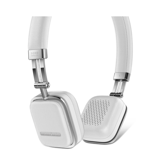 Soho Wireless - White - Premium, on-ear headset with simplified Bluetooth® connectivity. - Detailshot 1 image number null