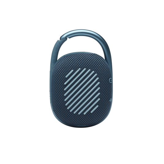 JBL Clip 4 - Blue - Ultra-portable Waterproof Speaker - Back image number null