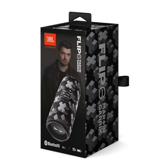 JBL Flip 6 Martin Garrix - Black - Portable Speaker co-created with Martin Garrix - Detailshot 15 image number null