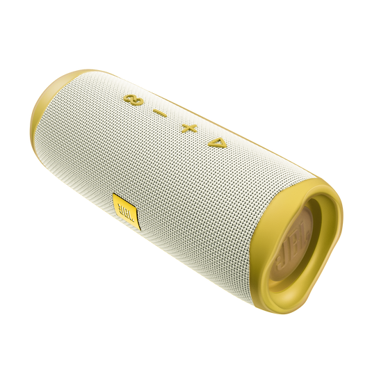 JBL Flip 5 Tomorrowland Edition - Gold/White - Portable Waterproof Speaker - Left image number null