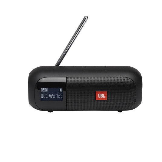 JBL Tuner 2 - Black - Portable DAB/DAB+/FM radio with Bluetooth - Front image number null