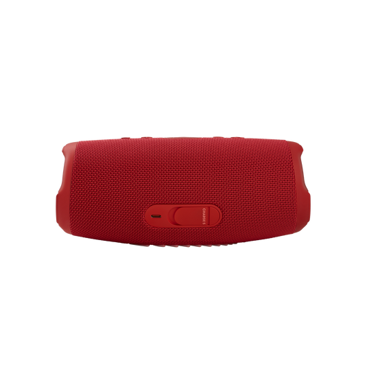 JBL Charge 5 - Red - Portable Waterproof Speaker with Powerbank - Back image number null