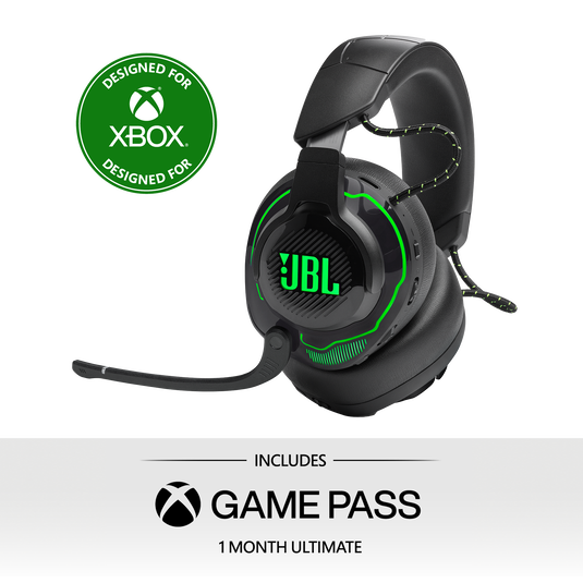 JBL Quantum 910X Wireless for XBOX - Black - Wireless over-ear console gaming headset with head tracking-enhanced, Active Noise Cancelling and Bluetooth - Hero image number null