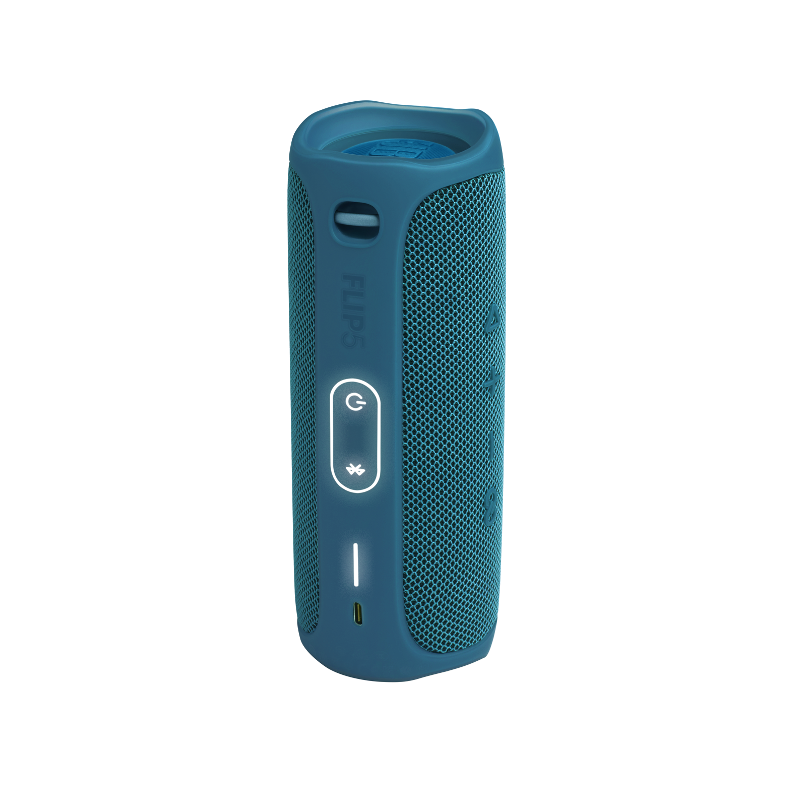 JBL Flip 5 Eco edition - Ocean Blue - Portable Speaker - Eco edition - Back