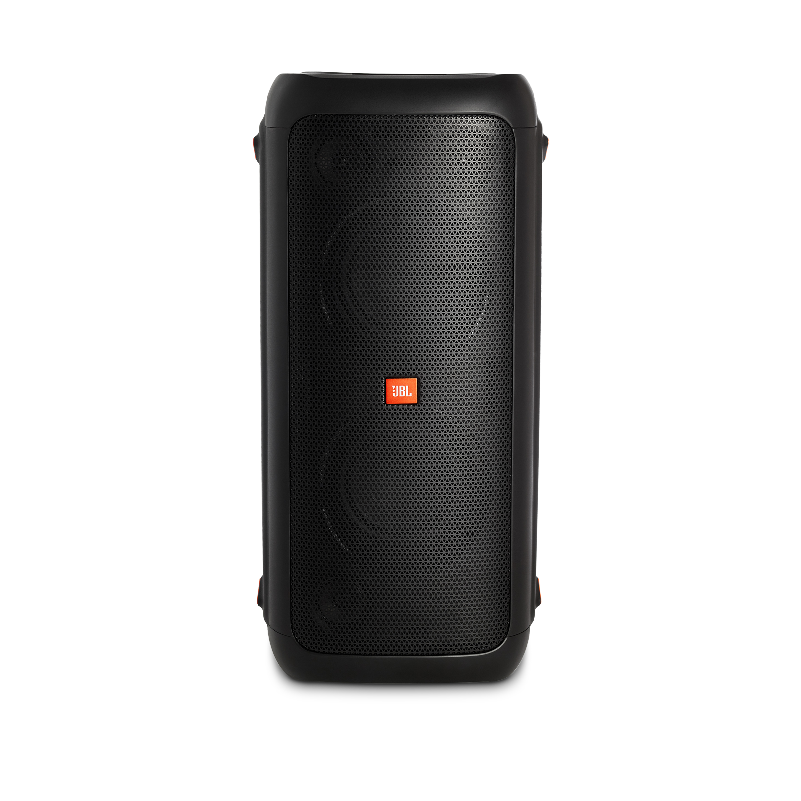 JBL PartyBox 300 - Black - Battery-powered portable Bluetooth party speaker with light effects - Front