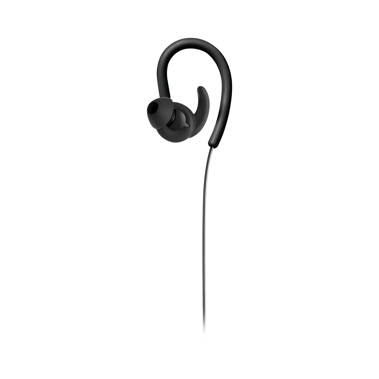 Reflect Contour - Black - Secure fit wireless sport headphones - Front