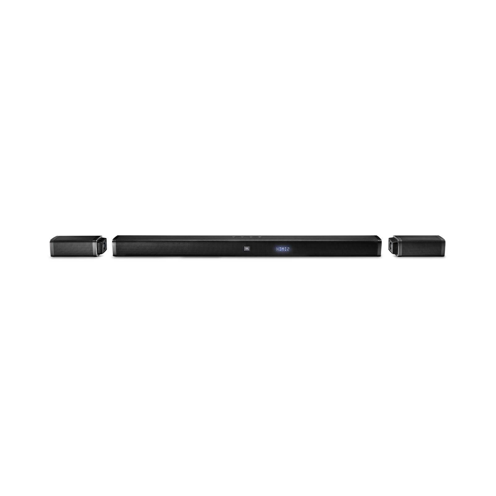 JBL Bar 5.1 - Black - 5.1-Channel 4K Ultra HD Soundbar with True Wireless Surround Speakers - Front