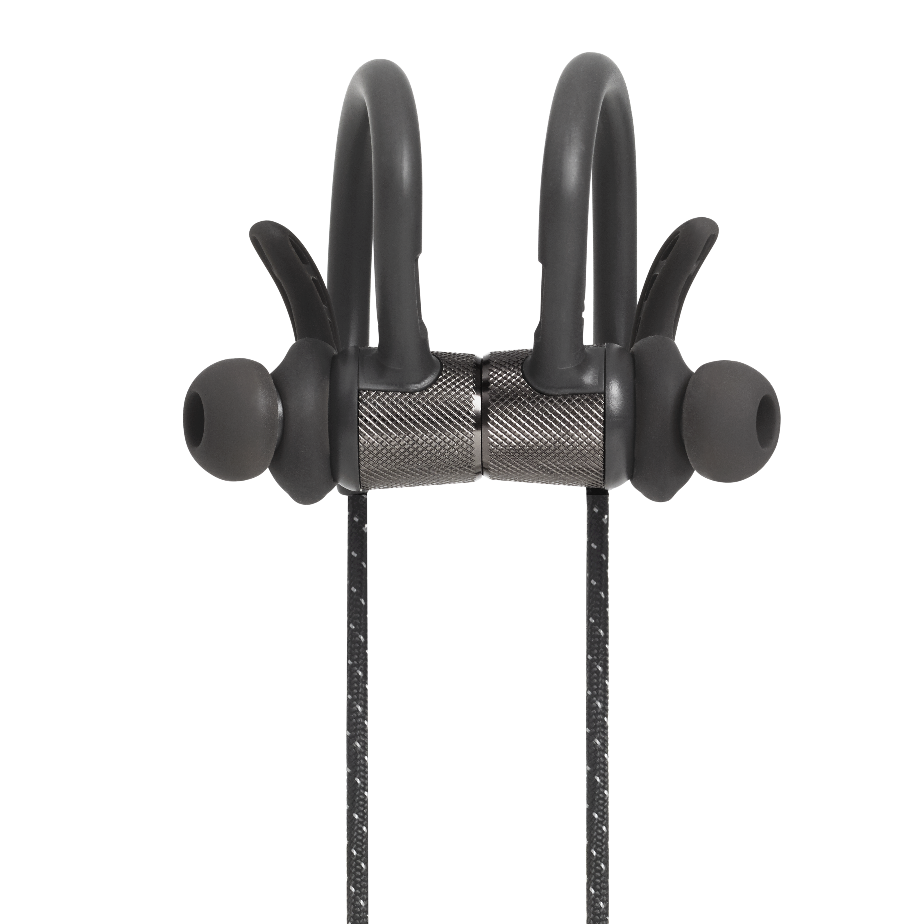 UA Sport Wireless PIVOT - Black - Secure-fitting wireless sport earphones with JBL technology and sound - Detailshot 1