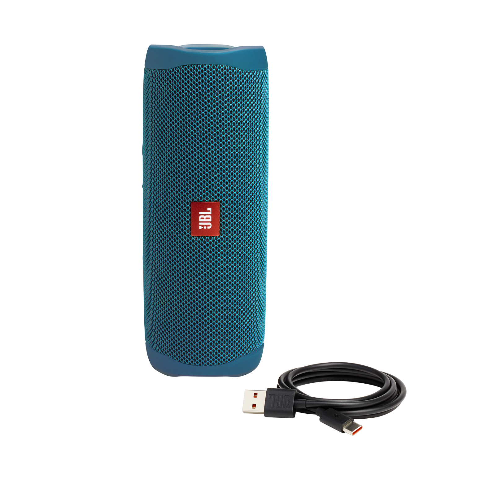 JBL Flip 5 Eco edition - Ocean Blue - Portable Speaker - Eco edition - Detailshot 2
